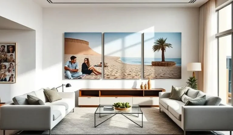 Canvas Photo Printing Dubai for Creative Interior Design
