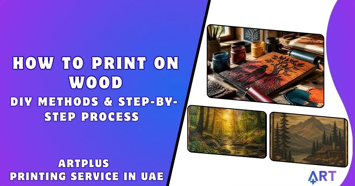 You are currently viewing How to Print on Wood: DIY Methods & Step-by-Step Process 