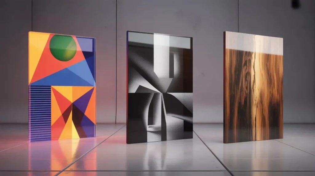 Acrylic, Metal and Wood Printing in uae