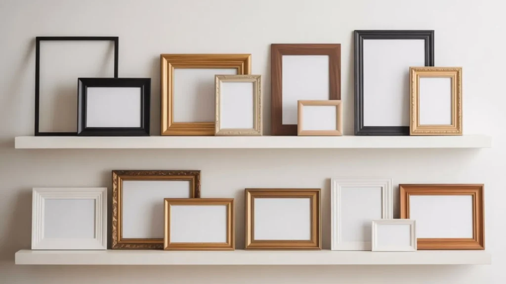 Choosing ready-made frames