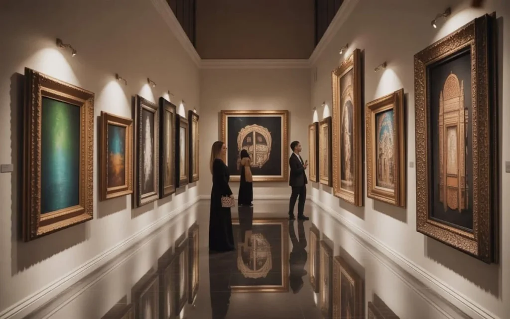 Custom framing for UAE galleries