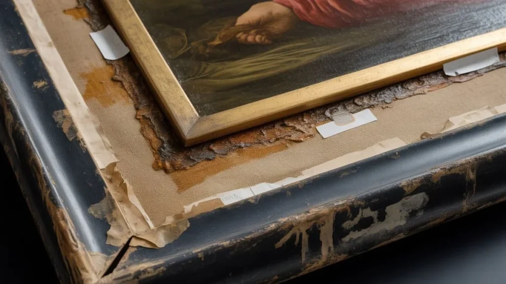 framing materials that can damage artwork