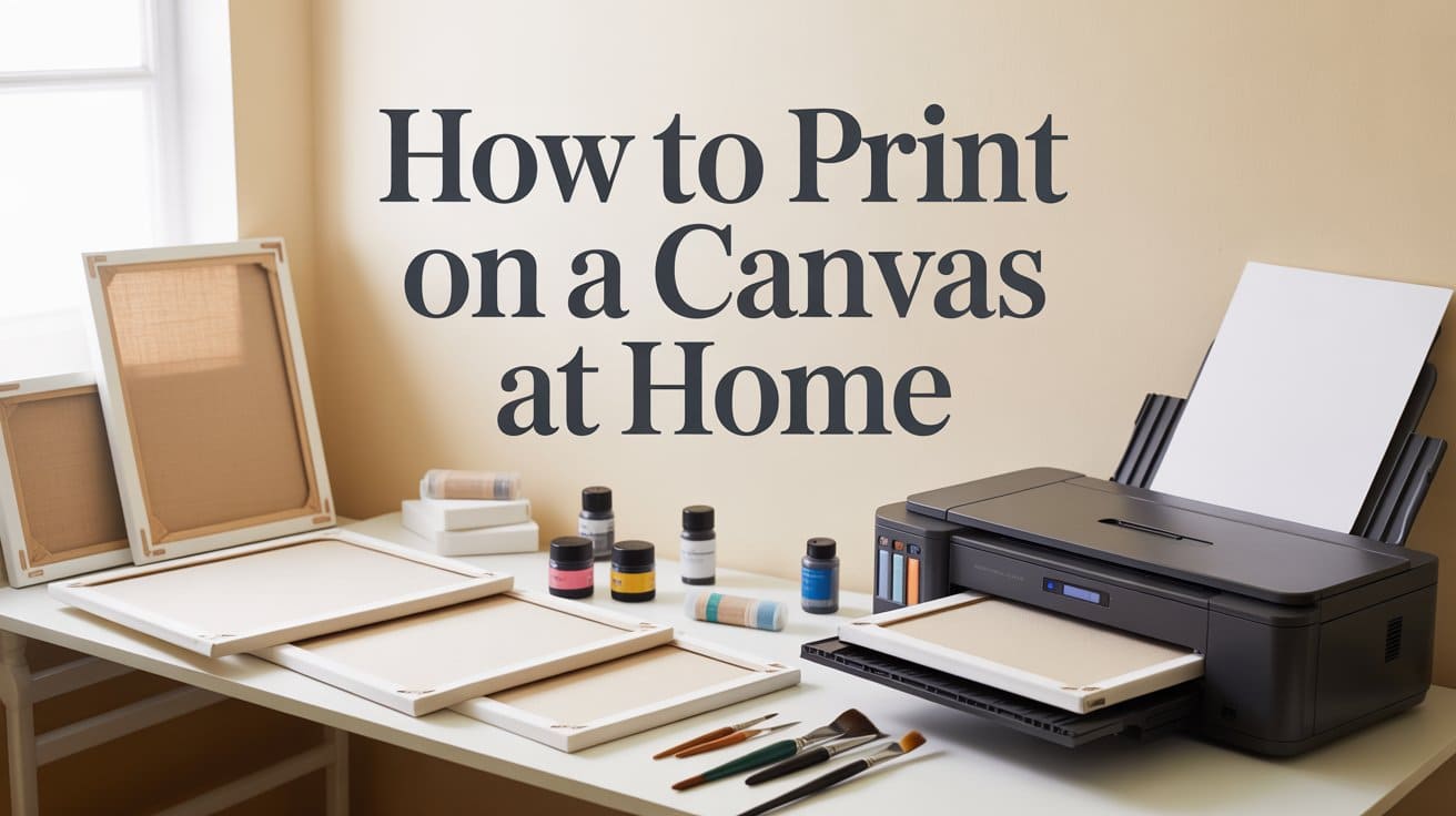 You are currently viewing How to Print on a Canvas at Home: Step-by-Step Guide for UAE Homes