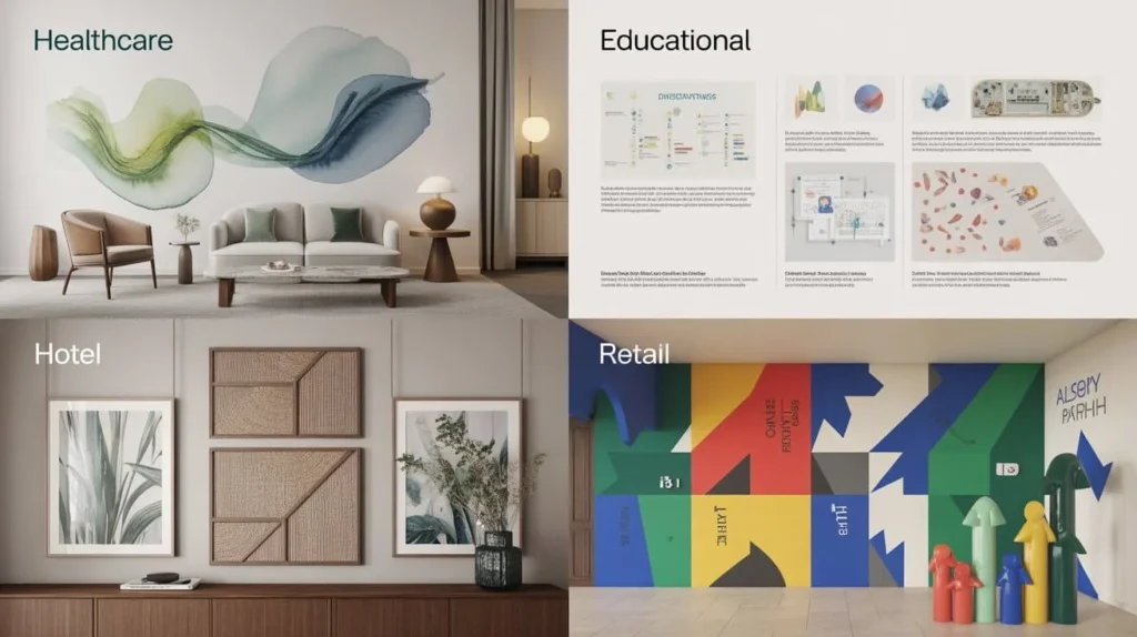 modern canvas wall art for home, healthcare 