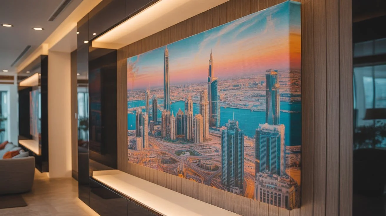 High quality canvas wall art Dubai with fade resistant inks
