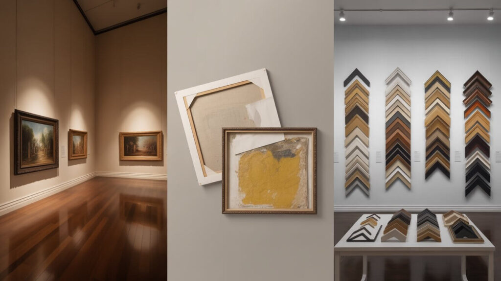common framing mistakes to avoid: hanging art too high, using poor materials, and ordering frames without samples.
