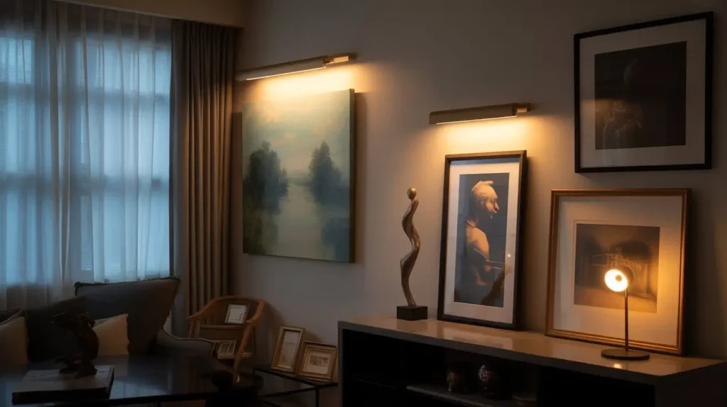 Lighting Affects Wall Art