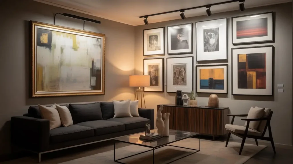 gallery walls for living rooms