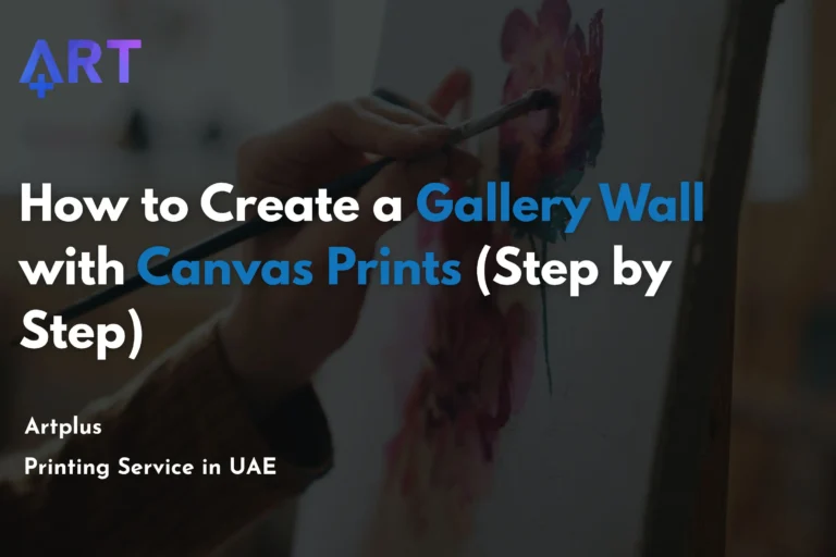 How to Create a Gallery Wall with Canvas Prints (Step by Step)