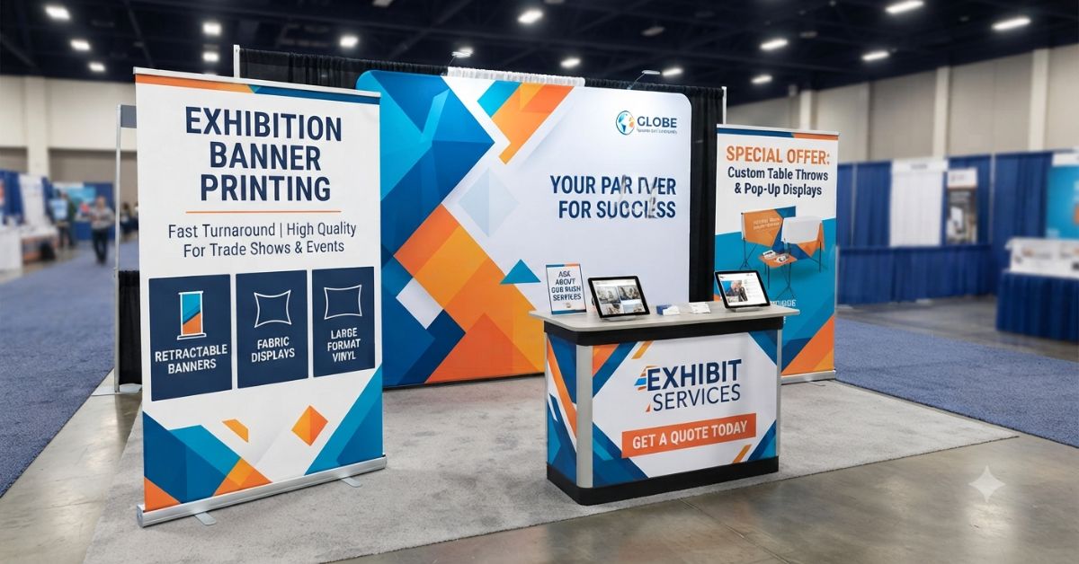 exhibition banner prining display