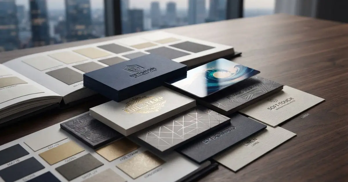 You are currently viewing Business Card Finishes Explained: Matte, Gloss, Foil, Spot UV & More