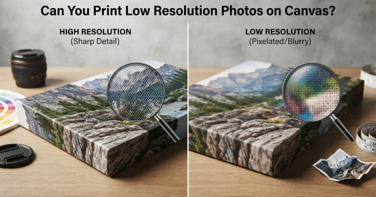 You are currently viewing Can You Print Low Resolution Photos on Canvas?